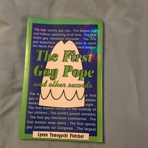 Rare used out of print book title the first gay pope and other records 123 pgs